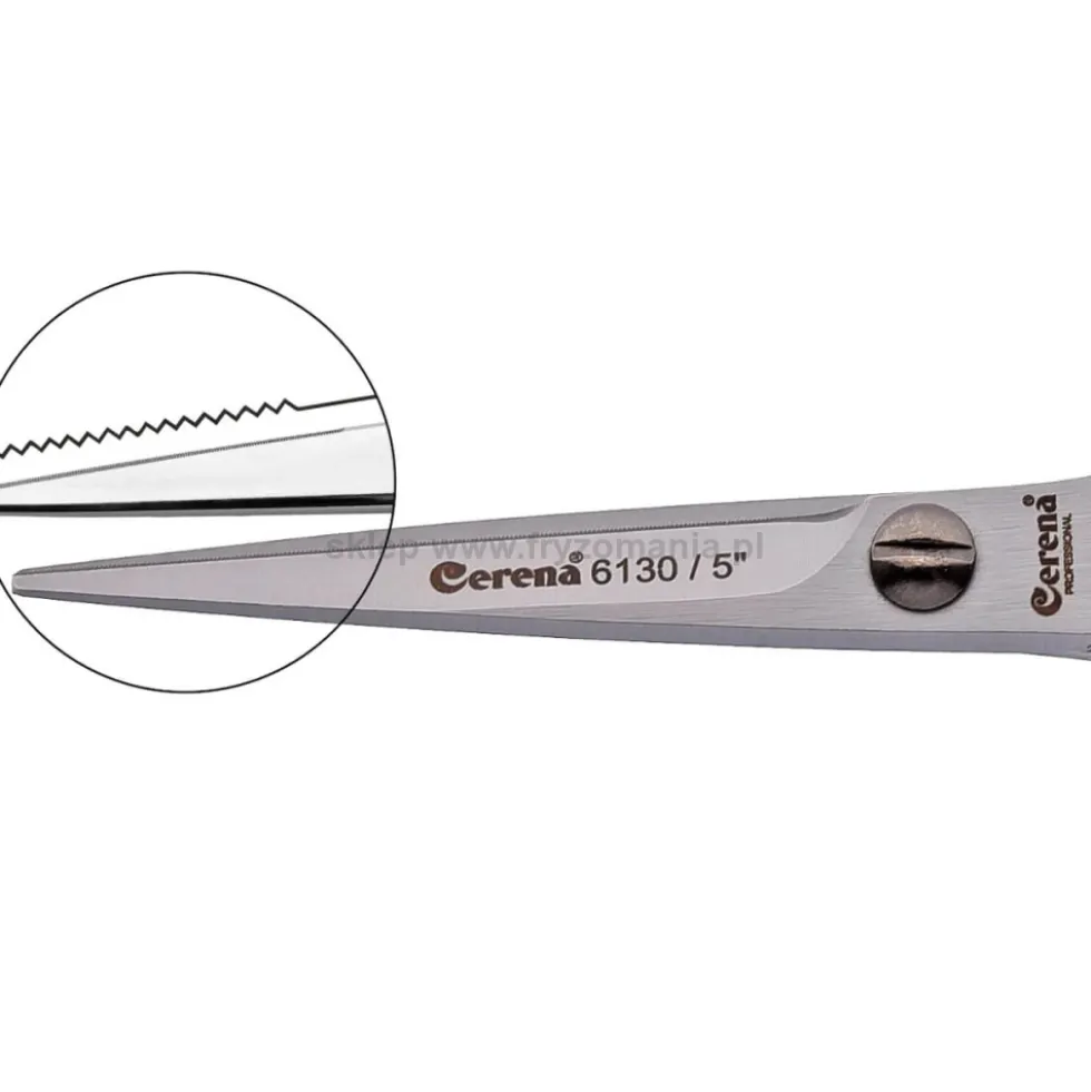 Cerena Solingen Basic Classic - zestaw do strzyżenia włosów nożyczki fryzjerskie i degażówki fryzjerskie 5.0", 6.0"
