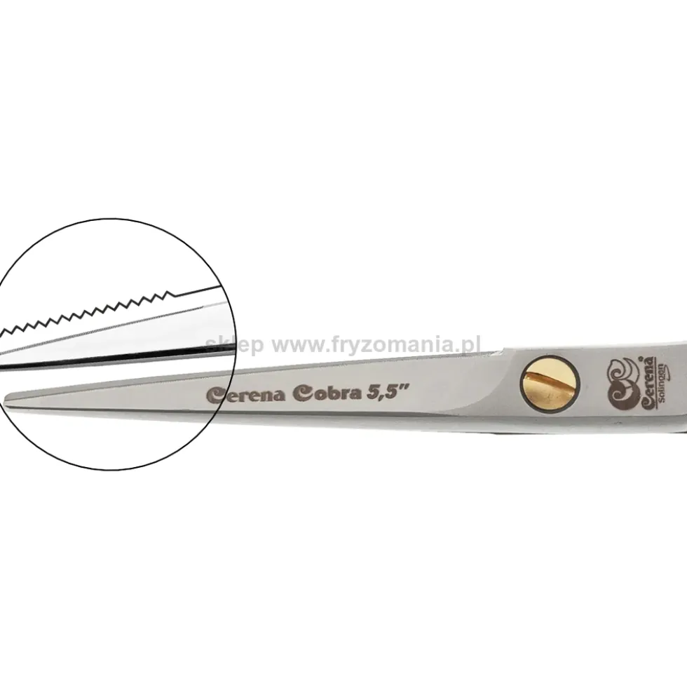Cerena Solingen Cobra Classic Nożyczki fryzjerskie, rozmiary 5.0", 5.5", 6.0"