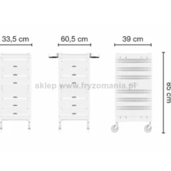 Ceriotti Perfect Pomocnik fryzjerski czarny, dostępny w 48h