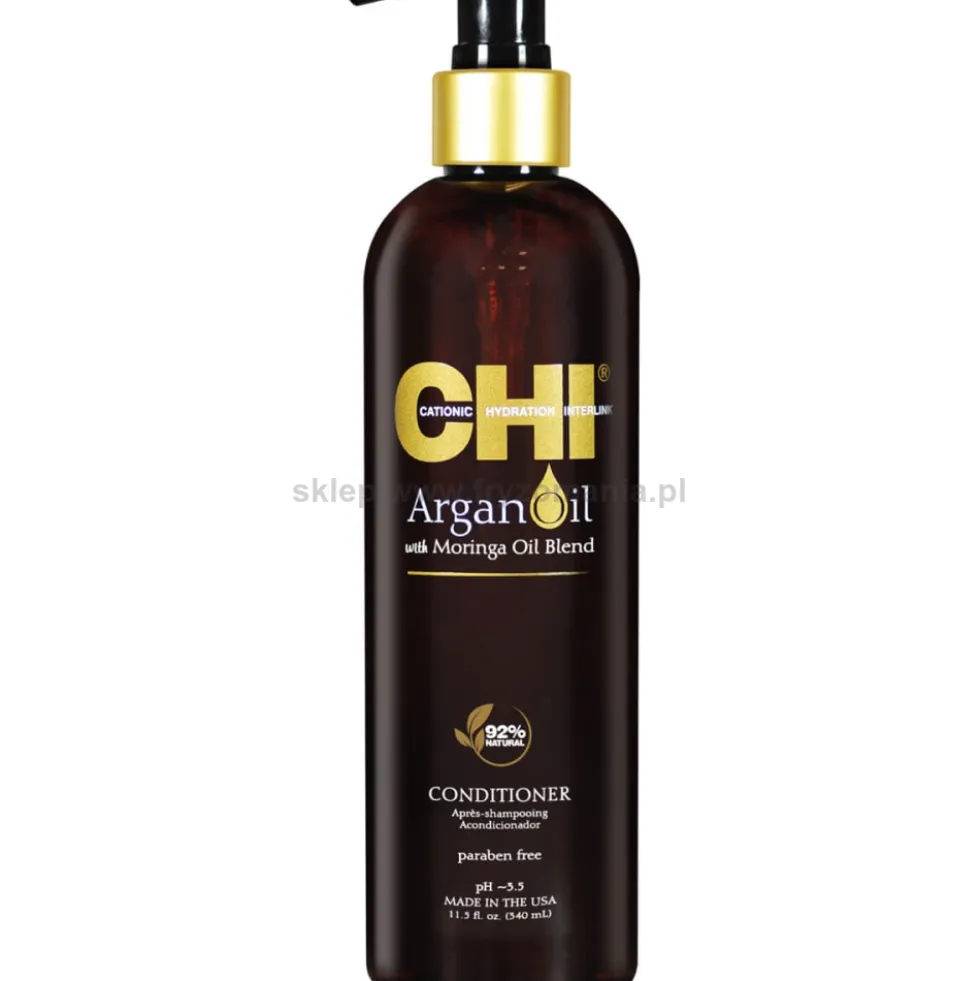 CHI Argan Oil Odżywka do włosów zniszczonych z olejkiem arganowym 340ml
