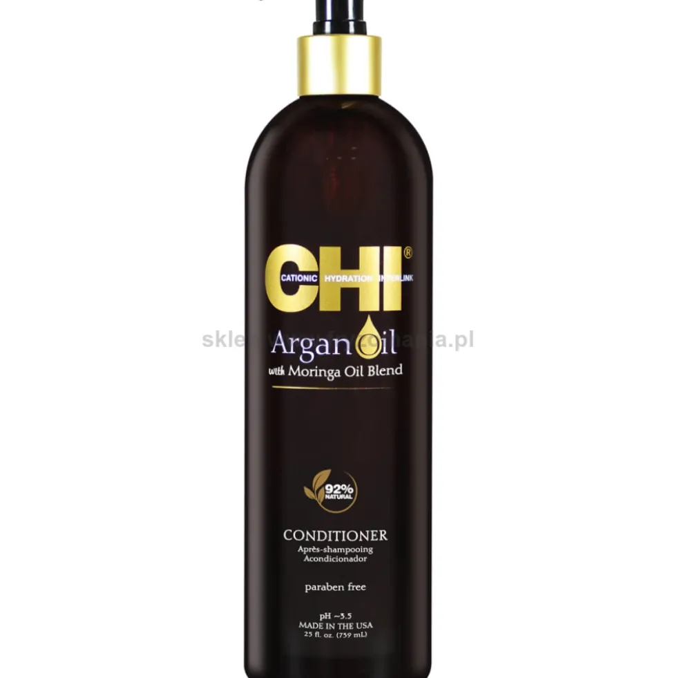 CHI Argan Oil Odżywka do włosów zniszczonych z olejkiem arganowym 739ml