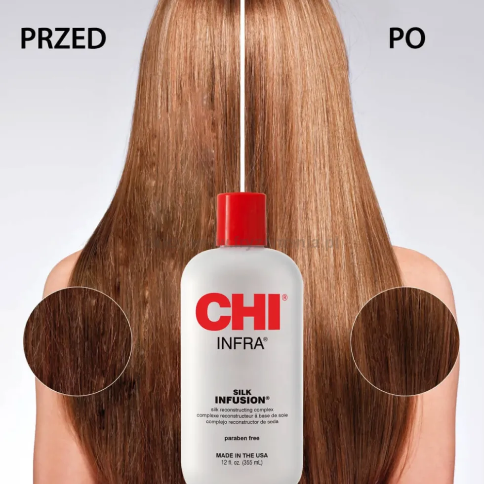 CHI Infra Silk Infusion Jedwab chroniący przed wysoką temperaturą 355ml
