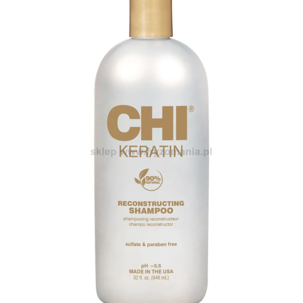CHI Keratin keratynowy szampon do włosów 946ml