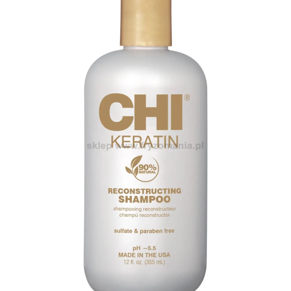 CHI Keratin keratynowy szampon do włosów 355ml