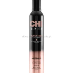 CHI Luxury Black Seed Lakier elastyczny do włosów z olejkiem z czarnuszki 284g