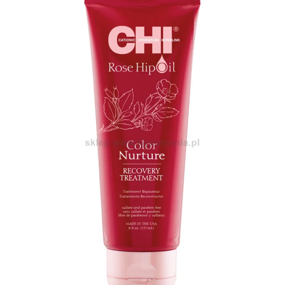 CHI Rose Hip Oil Color Maska do włosów farbowanych 237ml