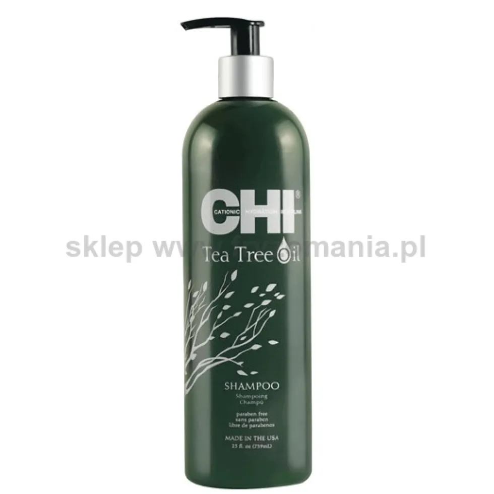 CHI Tea Tree Oil szampon do włosów przetłuszczających się, z łupieżem 739ml