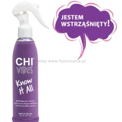 Chi Vibes Know It All, wielozadaniowa mgiełka termoochronna do włosów 237ml