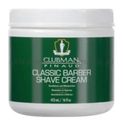 Clubman Classic Barber Shave Cream krem klasyczny do golenia 453g