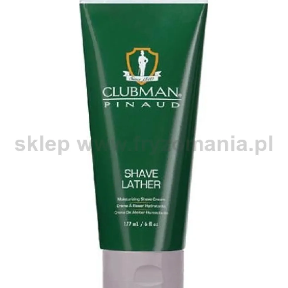 Clubman Shave Lather pianka do golenia w tubie 177ml