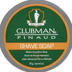 Clubman Shave Soap mydło do golenia twarzy 59g