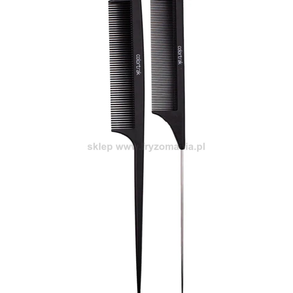 Colortrak Carbon Fiber Zestaw grzebieni fryzjerskich 2szt.