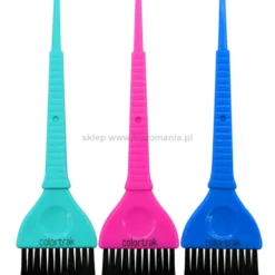 Colortrak Color Brushes Zestaw Pędzle do farbowania włosów 3szt.