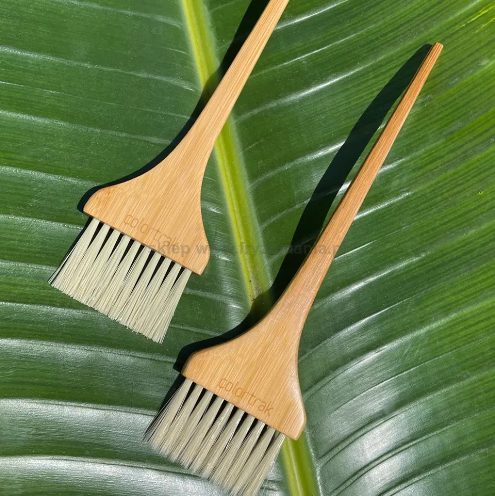 Colortrak Eco Bamboo Pędzle do farbowania włosów 2szt.