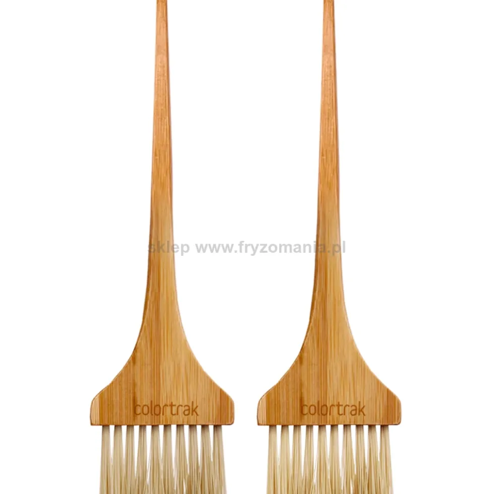 Colortrak Eco Bamboo Pędzle do farbowania włosów 2szt.