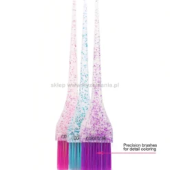 Colortrak Mini Glitter Pędzle do farbowania włosów 3szt.