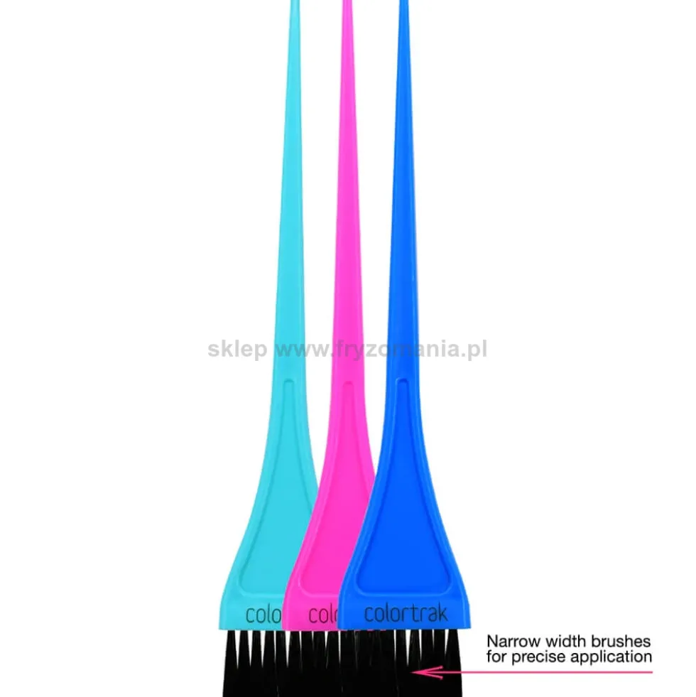Colortrak Precision Color Pędzle do farbowania włosów 3szt.