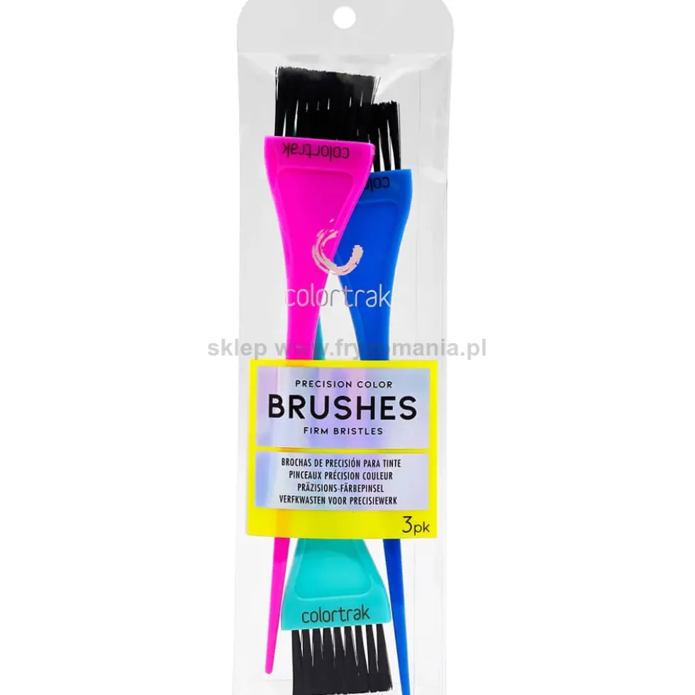 Colortrak Precision Color Pędzle do farbowania włosów 3szt.