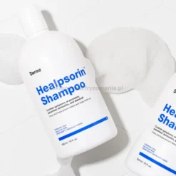 Dermz Healpsorin - zestaw na łuszczycę, ŁZS i podrażnioną skórę głowy szampon 500ml i odżywka 500ml