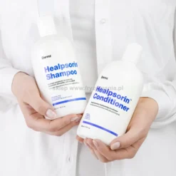 Dermz Healpsorin - zestaw na łuszczycę, ŁZS i podrażnioną skórę głowy szampon 500ml i odżywka 500ml