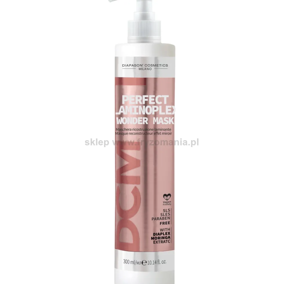 Diapason Perfect Laminoplex Maska odbudowująca włosy z efektem laminacji 300ml