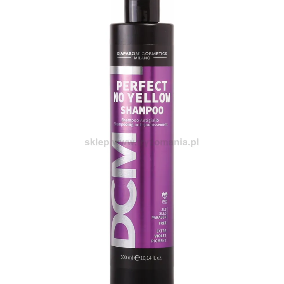 Diapason Perfect No Yellow Szampon do włosów blond, siwych i rozjaśnianych 300ml
