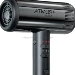 Diva Atmos Ultra 2 Suszarka do włosów z dyfuzorem, czarna 2000W