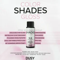 Dusy Professional Color Shades Gloss Paleta kolorów