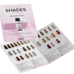Dusy Professional Color Shades Gloss Paleta kolorów, papierowa
