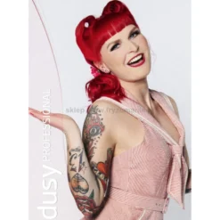 Dusy Professional Poster Red Tattoo Plakat do salonu fryzjerskiego 70x100cm