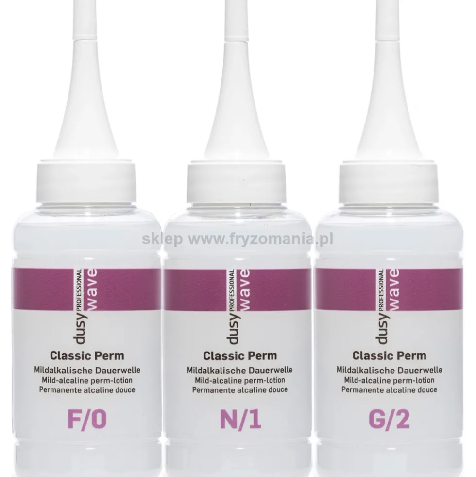 Dusy Professional Wave Classic Perm F0 / N1 / G2 Płyn do trwałej ondulacji włosów 80ml