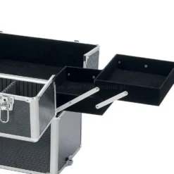 Efalock Professional Black Molly Kufer fryzjerski, kosmetyczny na kółkach