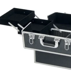 Efalock Professional Black Molly Kufer fryzjerski, kosmetyczny na kółkach