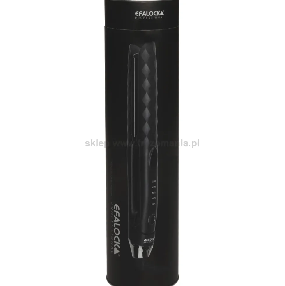 Efalock Professional Black Ruby Iron Prostownica do włosów z jonizacją