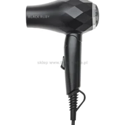 Efalock Professional Black Ruby Mini suszarka do włosów, składana 1000W