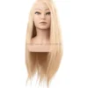Efalock Professional Clara Główka fryzjerska 60cm jasny blond, 100% włosy naturalne