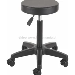 Efalock Professional Cut Taboret, hoker fryzjerski czarny, rozmiar M