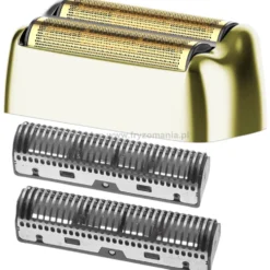 Efalock Professional Egladio Folia i nóż do golarki, zestaw złoty