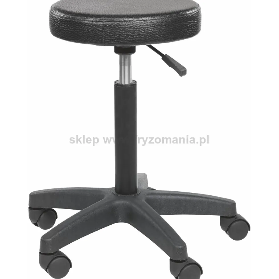 Efalock Professional Emotion Taboret, hoker fryzjerski czarny