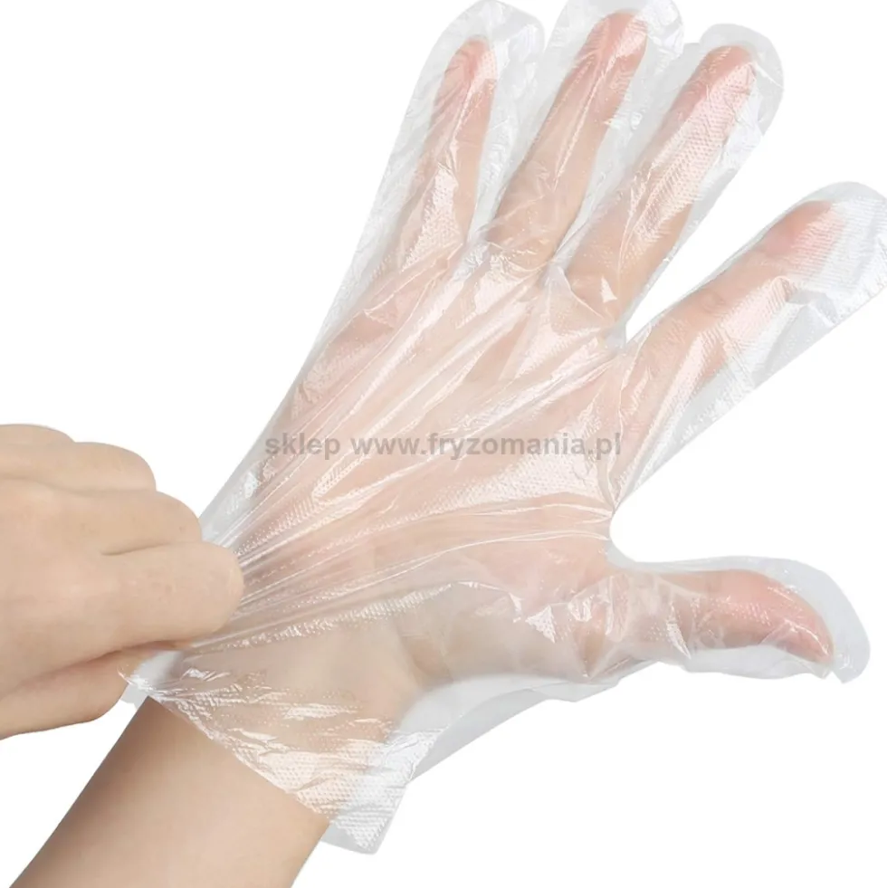 Efalock Professional Emotion Rękawiczki jednorazowe foliowe, S, M, L, 100szt.