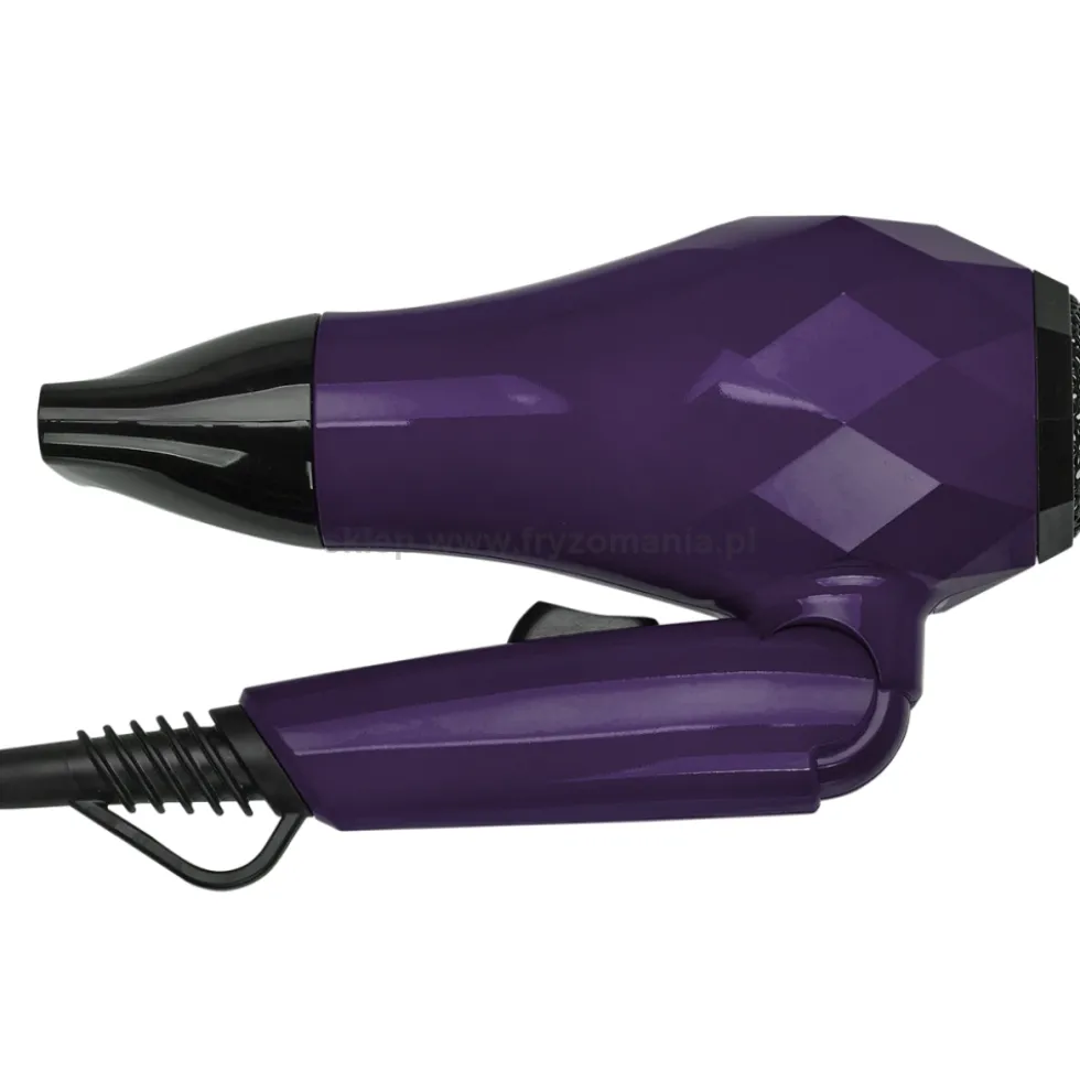 Efalock Professional Fresh Purple Mini suszarka do włosów, składana 1000W