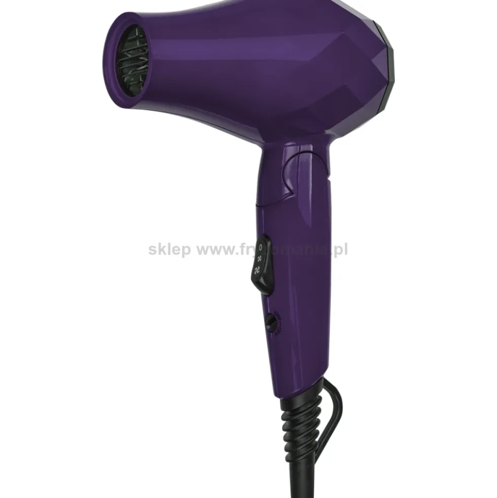 Efalock Professional Fresh Purple Mini suszarka do włosów, składana 1000W