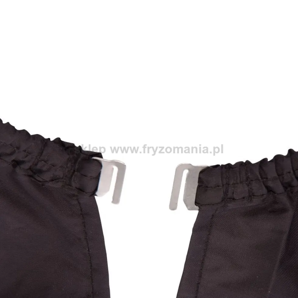 Efalock Professional Green Tools Peleryna fryzjerska z elastycznym kołnierzem, czarna