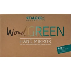 Efalock Professional Green Tools Woodgreen Lusterko ręczne z drewna bambusowego
