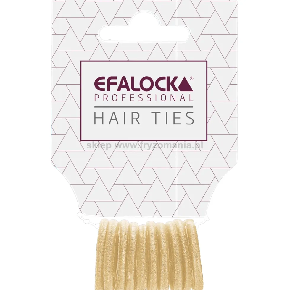 Efalock Professional Hair Ties Mini Gumki do włosów 15mm, różne kolory 10szt.