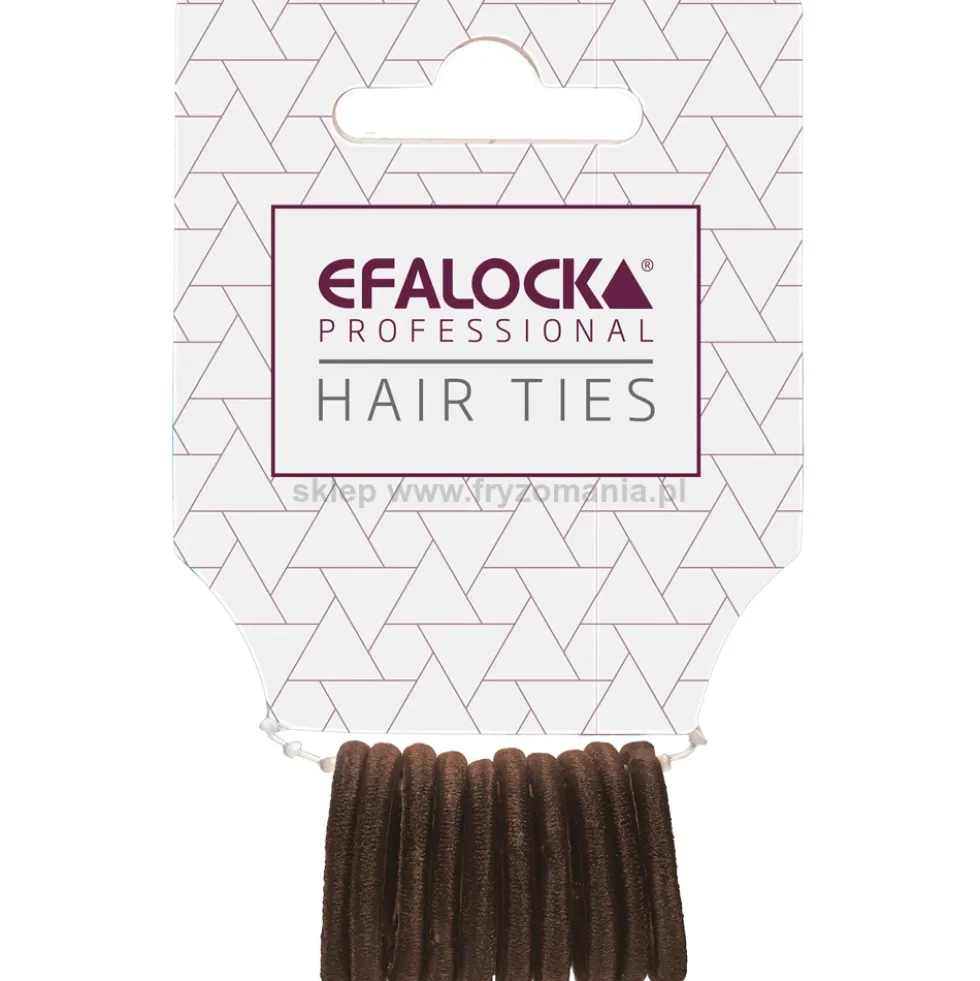 Efalock Professional Hair Ties Mini Gumki do włosów 15mm, różne kolory 10szt.