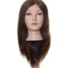 Efalock Professional Hanna Główka fryzjerska 40-45cm brąz, 100% włosy naturalne