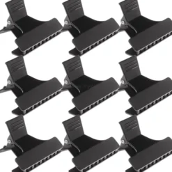 Efalock Professional Klipsy do włosów czarne 12szt.