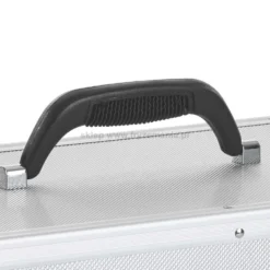 Efalock Professional Kufer fryzjerski aluminiowy, srebrny