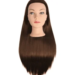 Efalock Professional Lexa Główka fryzjerska 60cm brąz, włosy mix syntetyczne